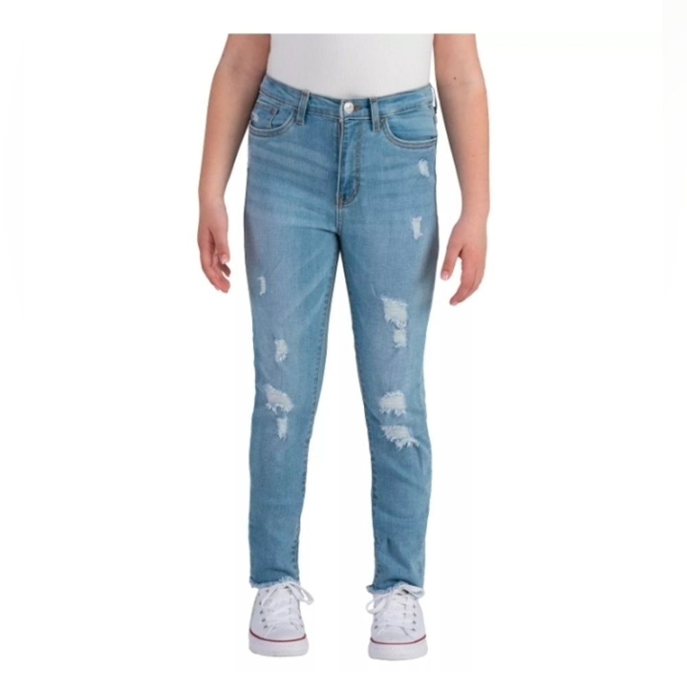 Levi's Girls Flare  Denim Comfort Stretch Adjustable Waist High-Rise Super Skinn